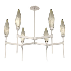 Hammerton Studio - CHB0050-37-BS-CB-001-L3 - LED Chandelier - Rock Crystal - Beige Silver