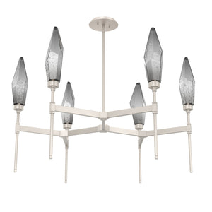 Hammerton Studio - CHB0050-37-BS-CS-001-L1 - LED Chandelier - Rock Crystal - Beige Silver