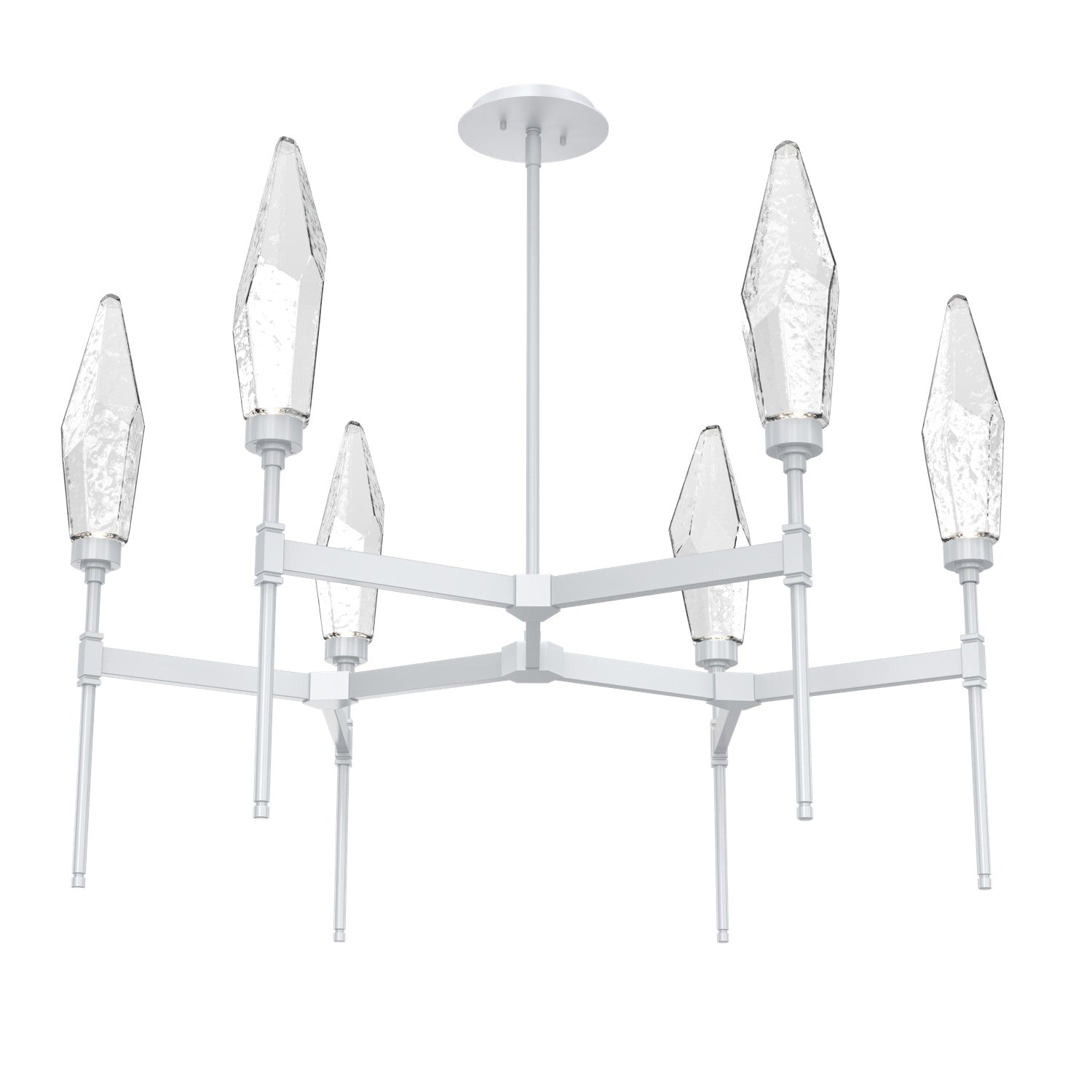 Hammerton Studio - CHB0050-37-CS-CC-001-L1 - LED Chandelier - Rock Crystal - Classic Silver