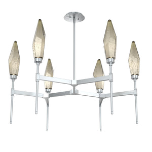 Hammerton Studio - CHB0050-37-SN-CB-001-L1 - LED Chandelier - Rock Crystal - Satin Nickel