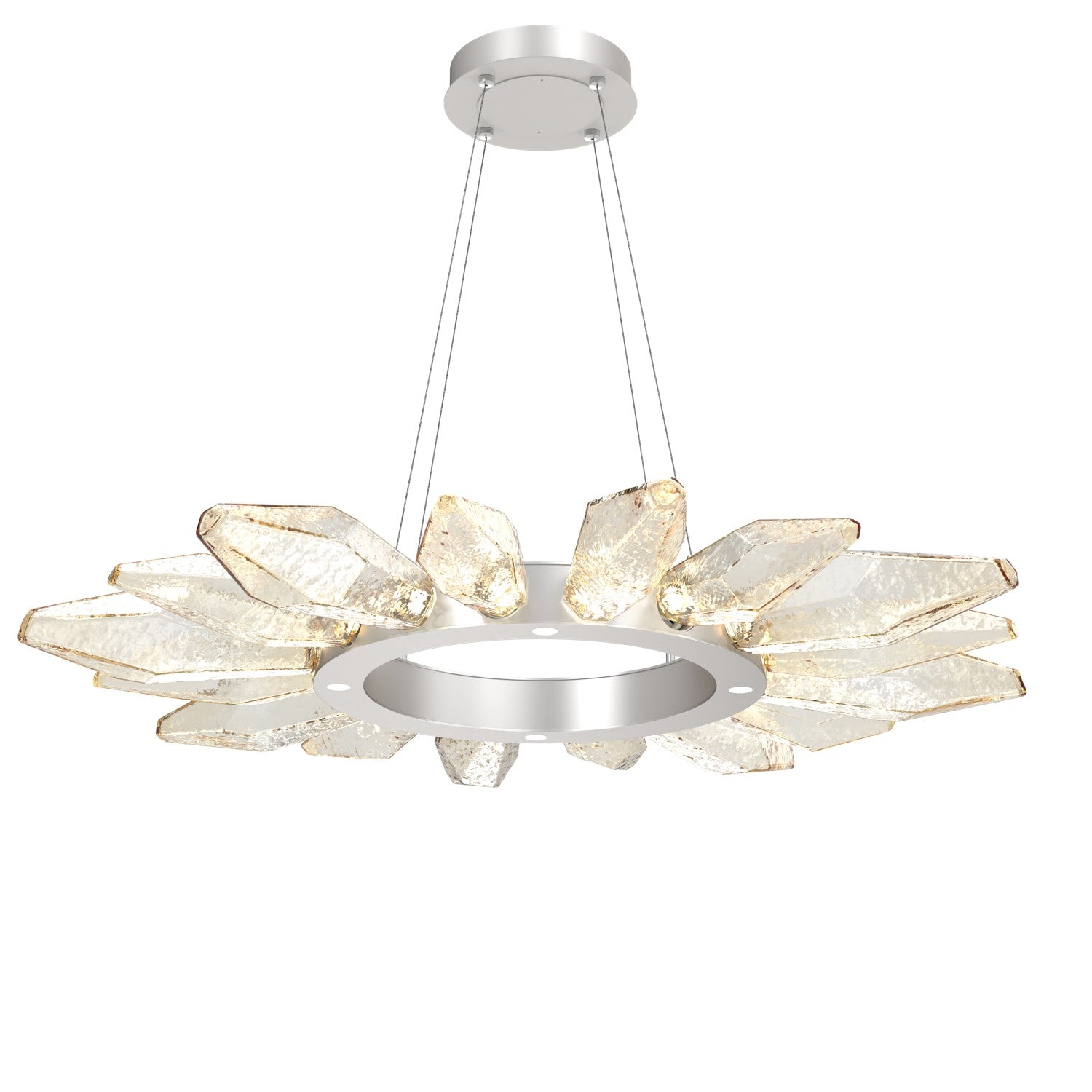 Hammerton Studio - CHB0050-42-BS-CA-CA1-L1 - LED Chandelier - Rock Crystal - Beige Silver