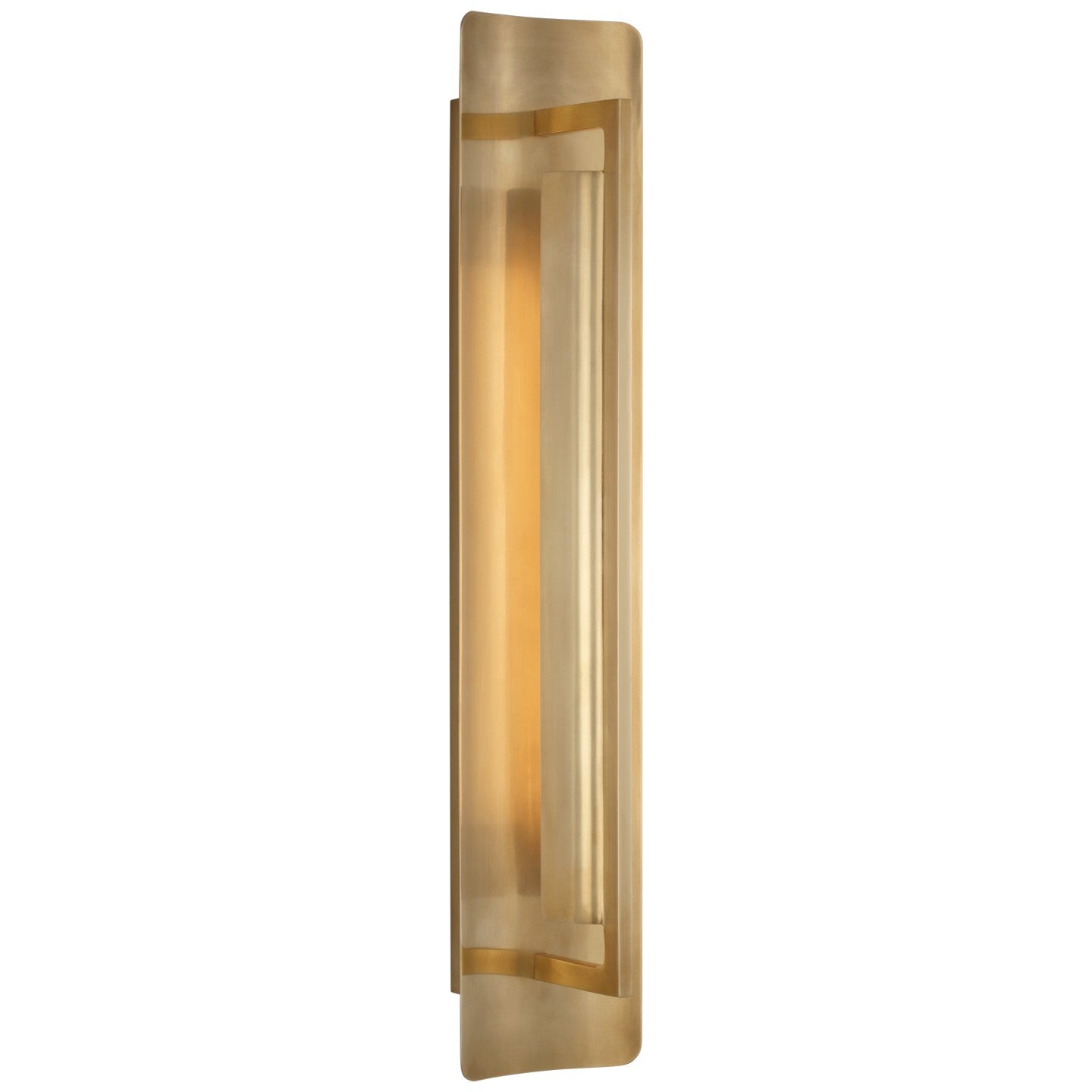 Visual Comfort Signature - IKF 2140HAB - LED Wall Sconce - Tristan - Hand-Rubbed Antique Brass