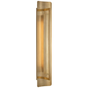 Visual Comfort Signature - IKF 2140HAB - LED Wall Sconce - Tristan - Hand-Rubbed Antique Brass