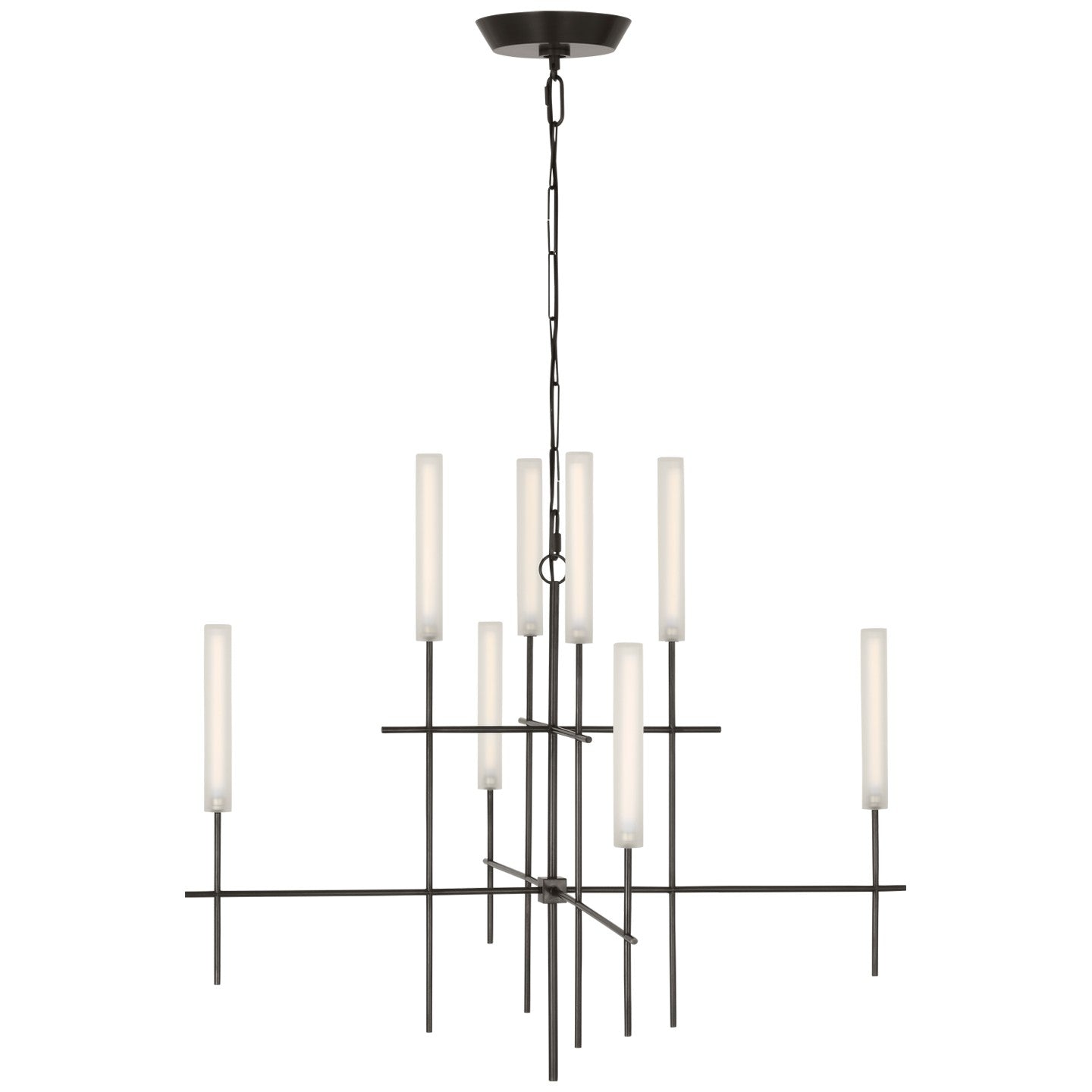 Visual Comfort Signature - IKF 5110BZ-FG - LED Chandelier - Fay - Bronze