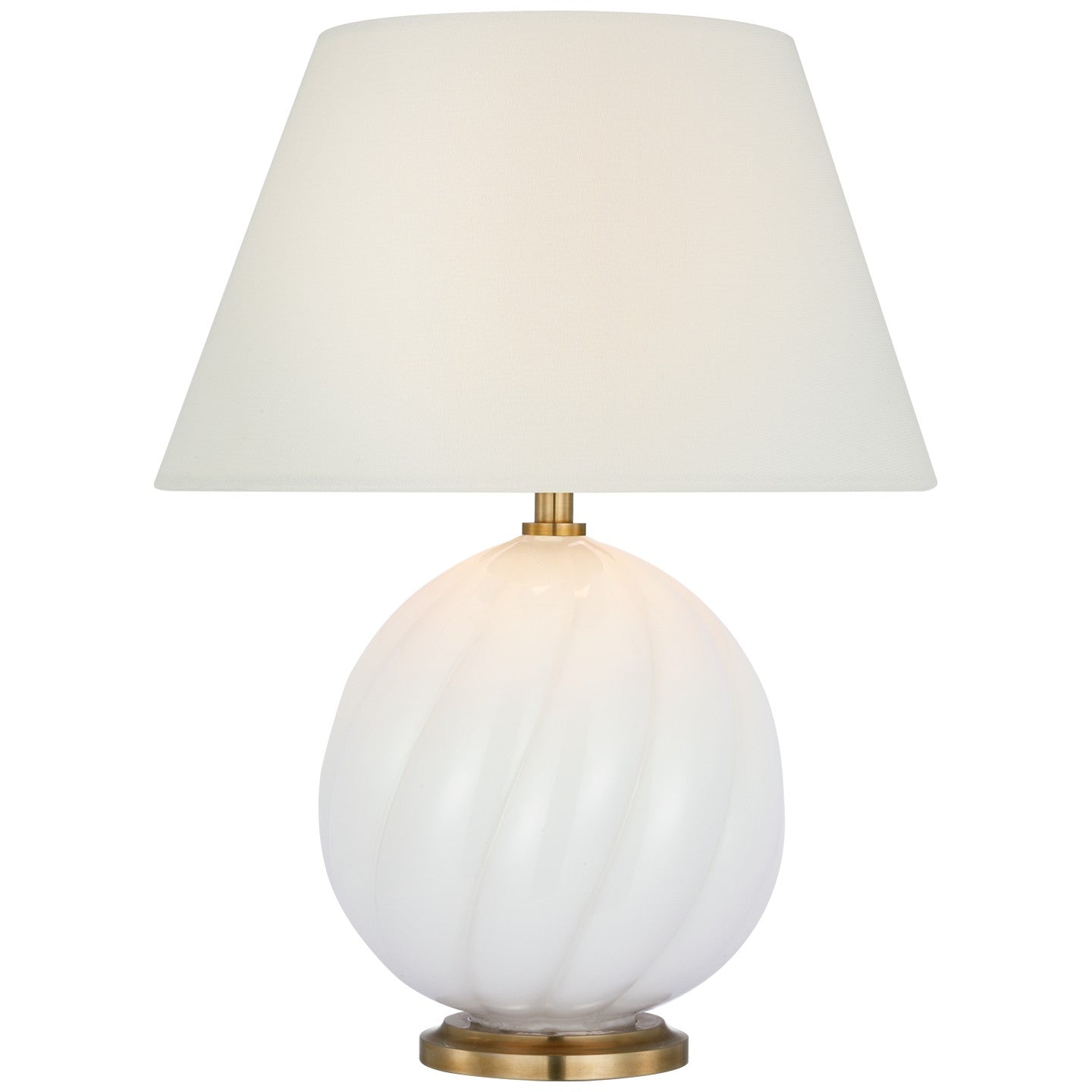Visual Comfort Signature - JN 3109WG-L-CL - LED Accent Lamp - Talia - White Glass