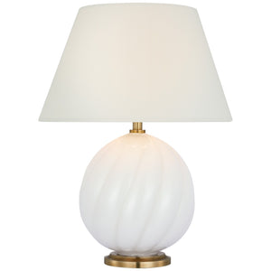 Visual Comfort Signature - JN 3109WG-L-CL - LED Accent Lamp - Talia - White Glass