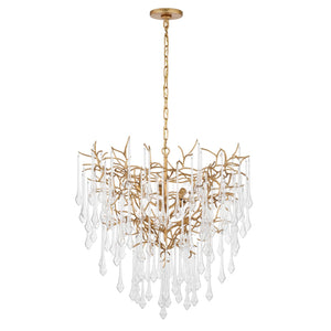 Visual Comfort Signature - JN 5220GI-CG - LED Chandelier - Rayne - Gilded Iron