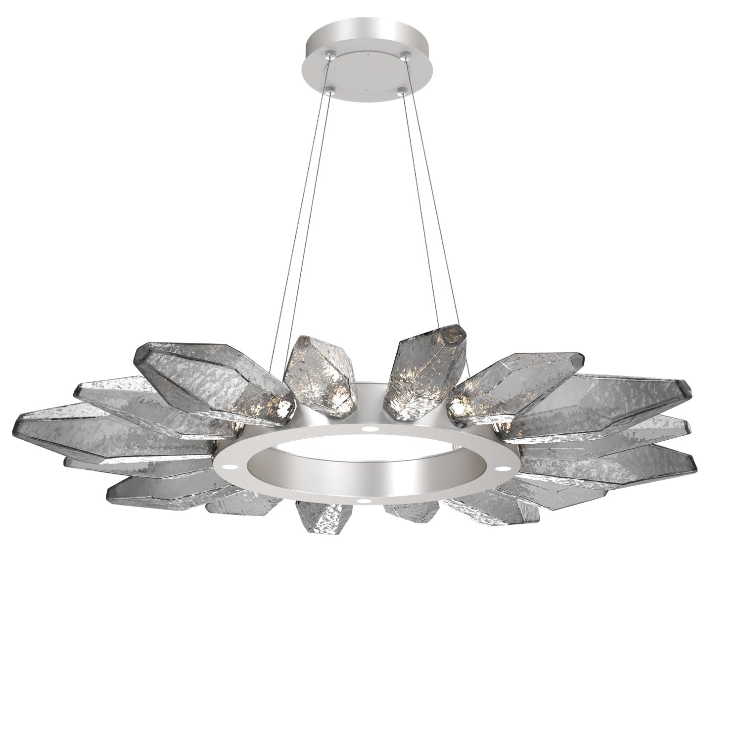 Hammerton Studio - CHB0050-42-BS-CS-CA1-L1 - LED Chandelier - Rock Crystal - Beige Silver