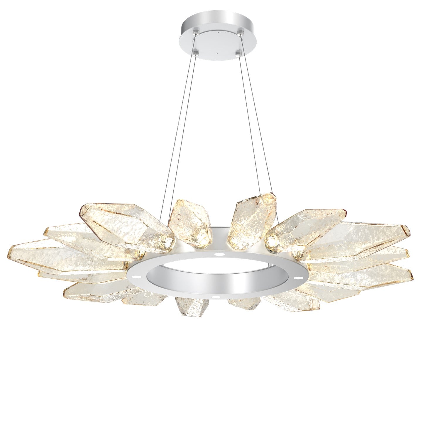 Hammerton Studio - CHB0050-42-CS-CA-CA1-L1 - LED Chandelier - Rock Crystal - Classic Silver