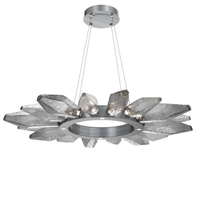 Hammerton Studio - CHB0050-42-GM-CS-CA1-L1 - LED Chandelier - Rock Crystal - Gunmetal