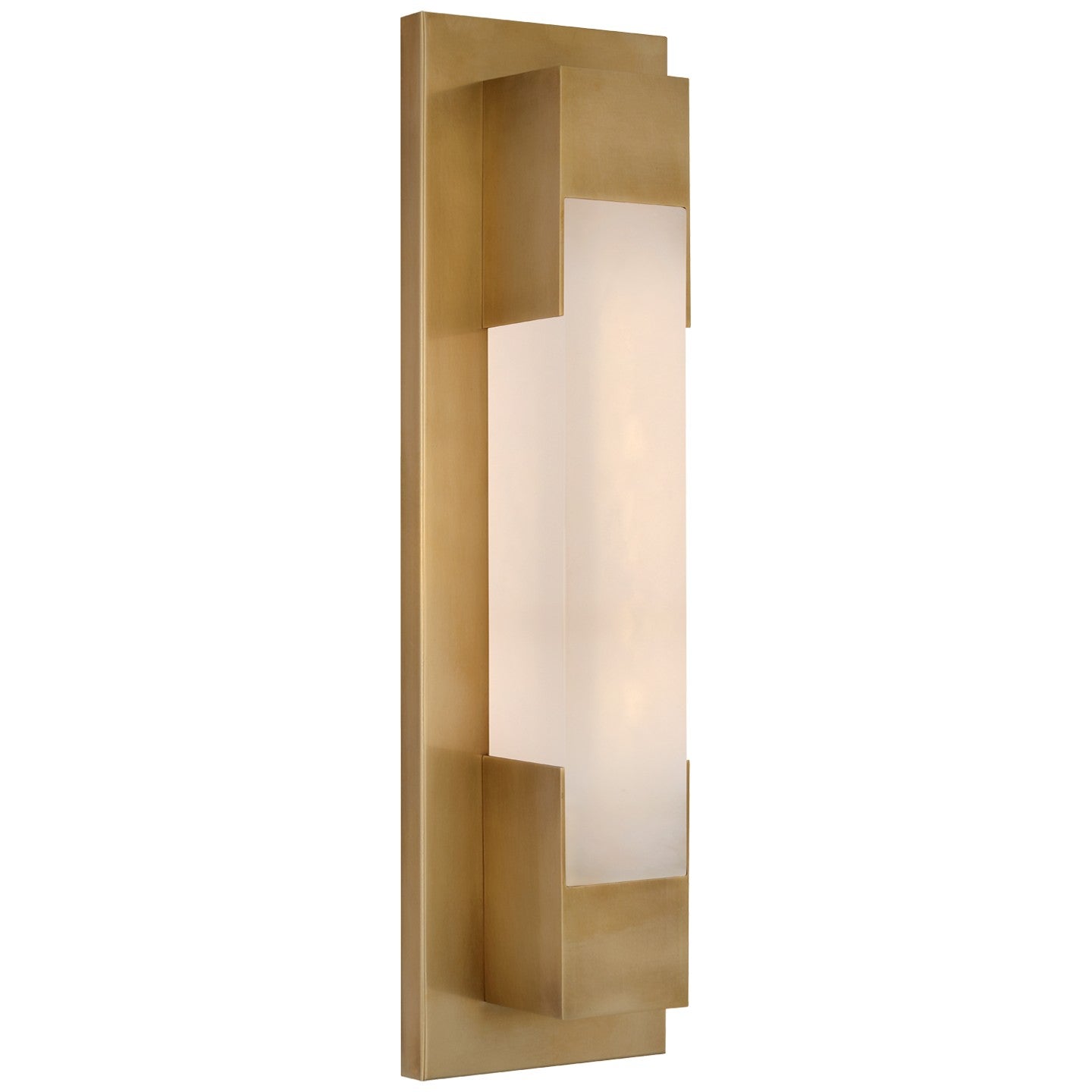 Visual Comfort Signature - KW 2120AB-ALB - LED Bath Light - Covet - Antique Burnished Brass