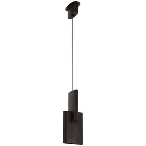 Visual Comfort Signature - KW 5440MBL - LED Pendant - Lotura - Museum Black