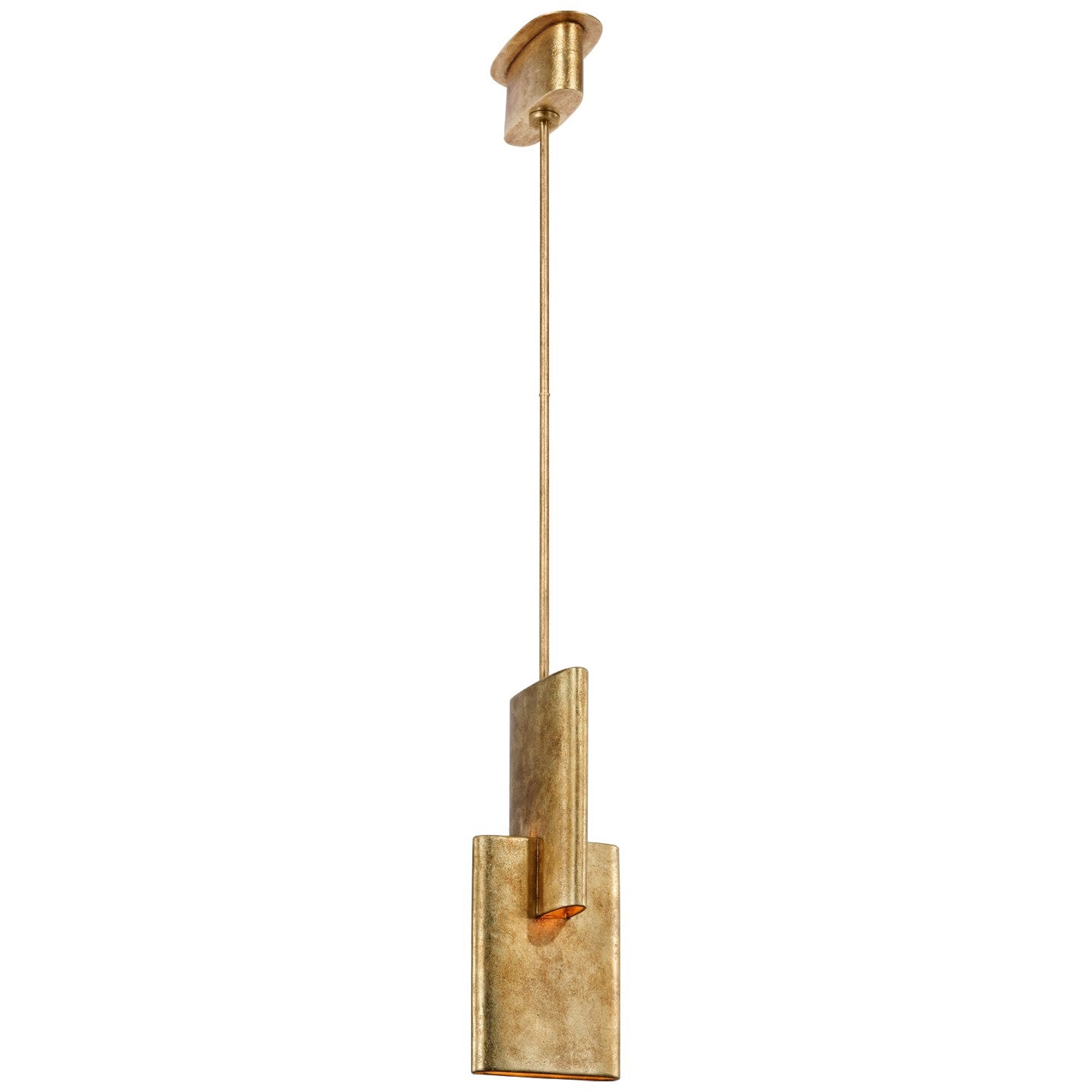 Visual Comfort Signature - KW 5440MGD - LED Pendant - Lotura - Museum Gild