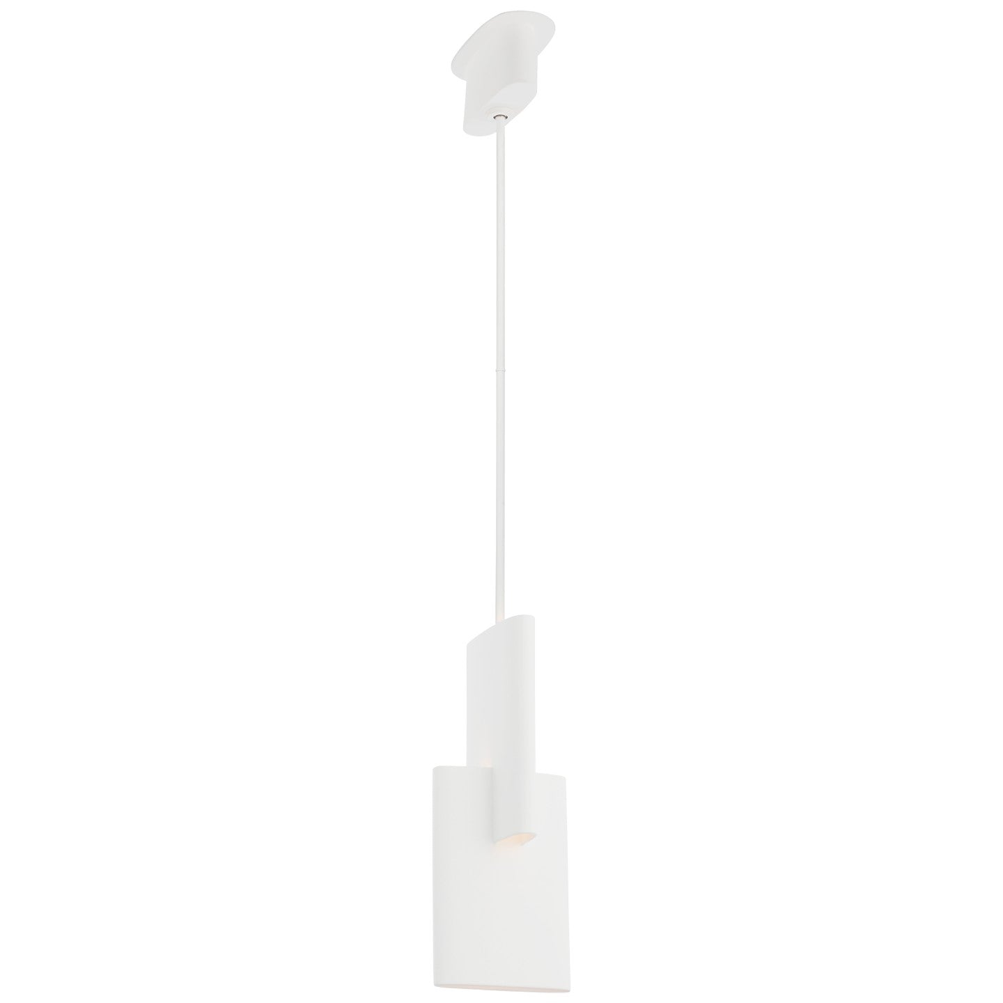 Visual Comfort Signature - KW 5440MWH - LED Pendant - Lotura - Museum White