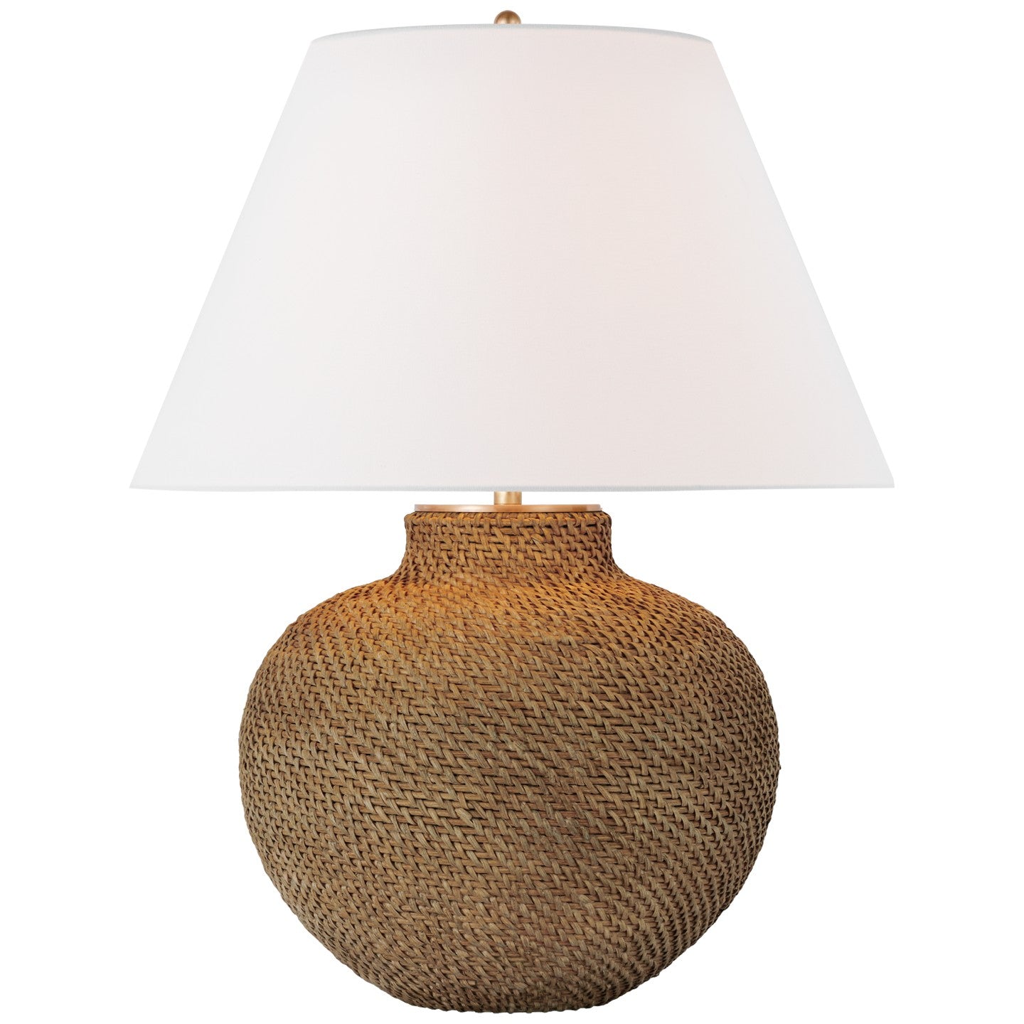 Visual Comfort Signature - MF 3001NRT-L - LED Table Lamp - Avedon - Natural Rattan