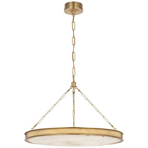 Visual Comfort Signature - MF 5204SB-ALB - LED Chandelier - Matthew - Soft Brass