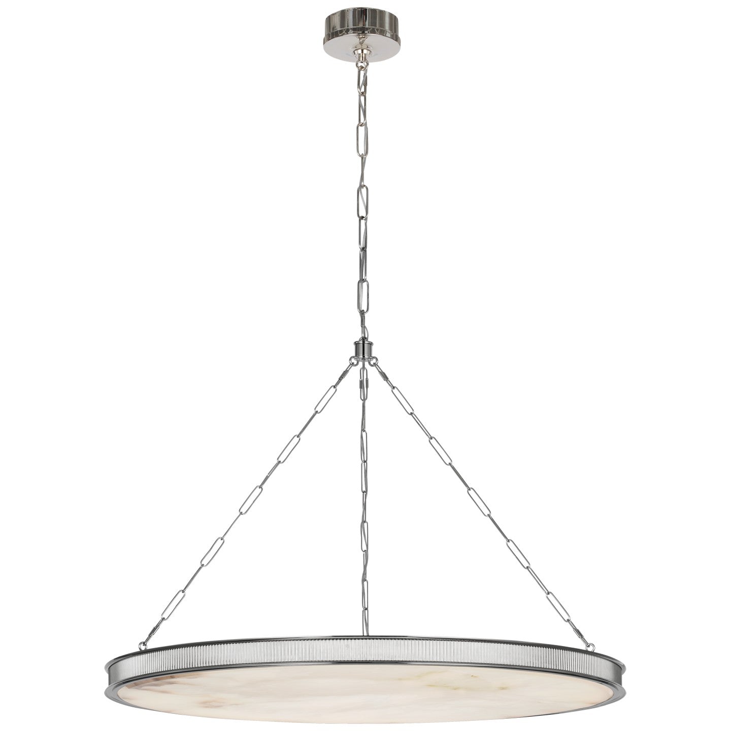 Visual Comfort Signature - MF 5206PN-ALB - LED Chandelier - Matthew - Polished Nickel