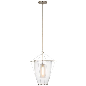 Visual Comfort Signature - RB 5092AN-CG - LED Lantern - Ovalle - Antique Nickel