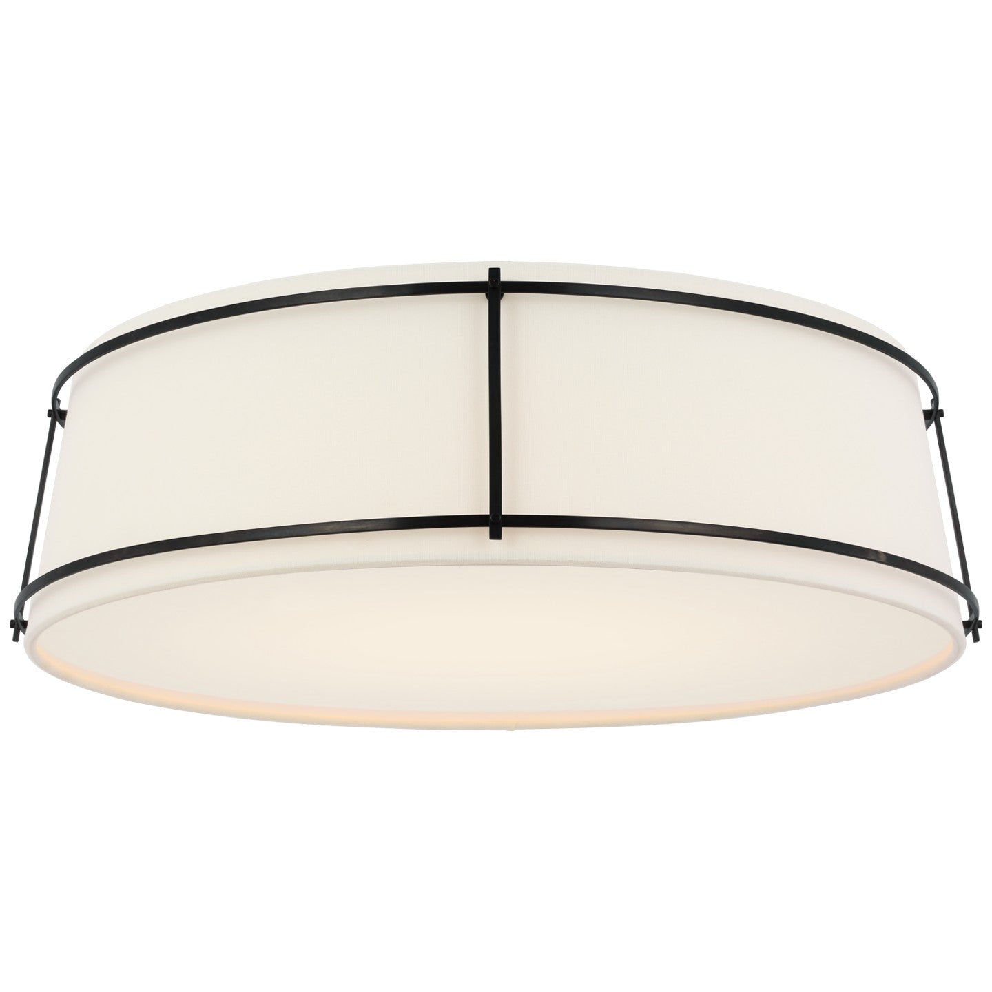 Visual Comfort Signature - S 4688BZ-L/FA - LED Flush Mount - Callaway - Bronze