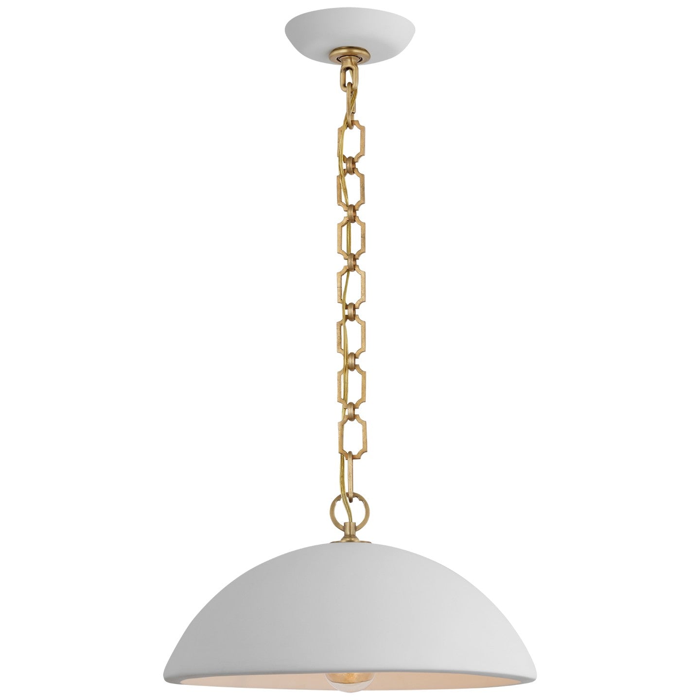 Visual Comfort Signature - SK 5353WHT - LED Pendant - Elliot - Matte White