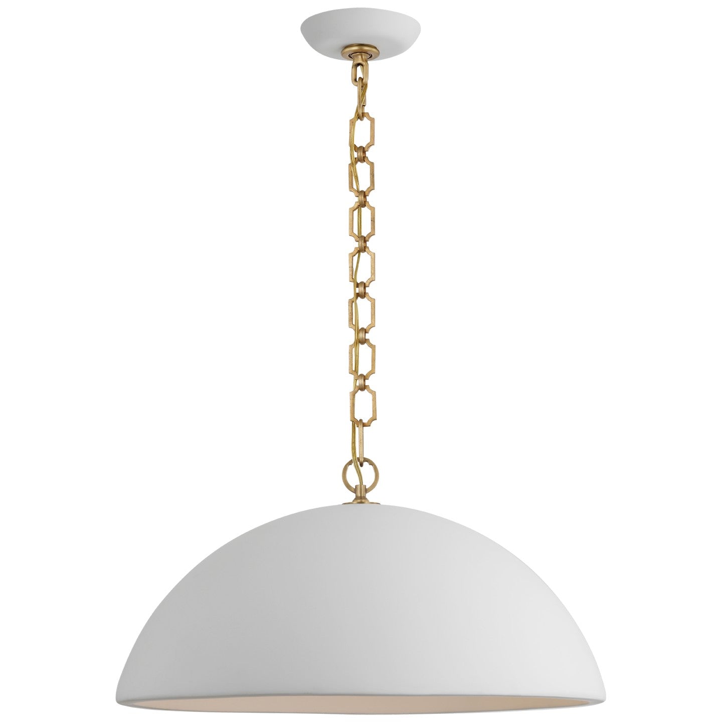 Visual Comfort Signature - SK 5354WHT - LED Pendant - Elliot - Matte White