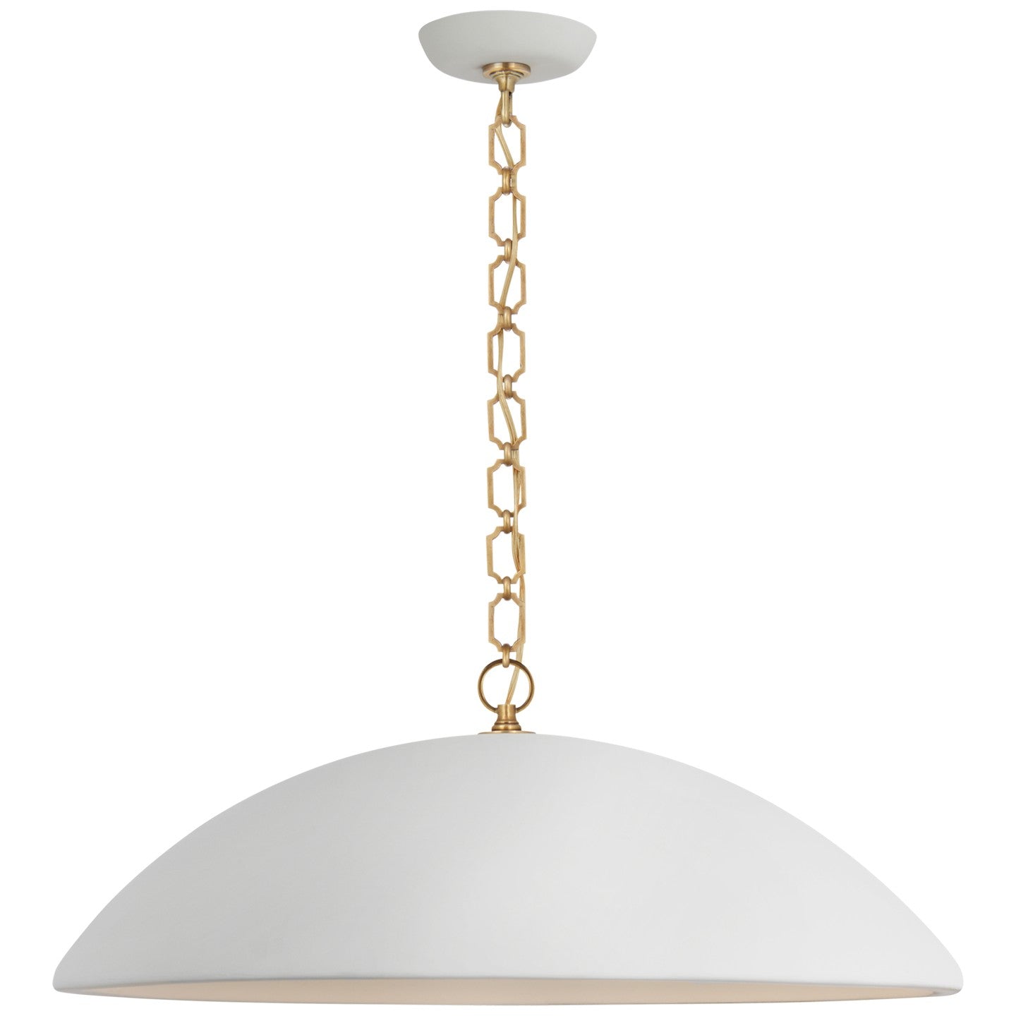 Visual Comfort Signature - SK 5355WHT - One Light Pendant - Elliot - Matte White