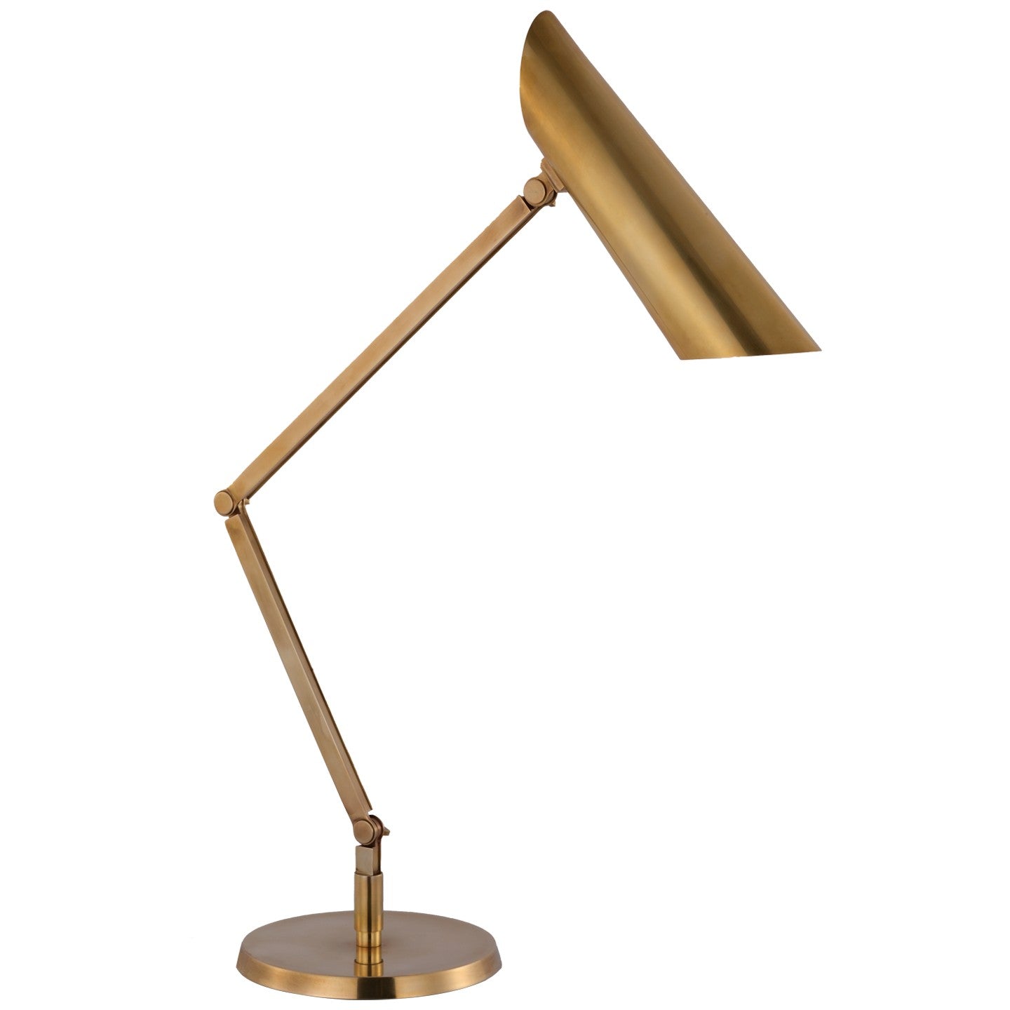 Visual Comfort Signature - TOB 3382HAB - LED Table Lamp - Bravo - Hand-Rubbed Antique Brass