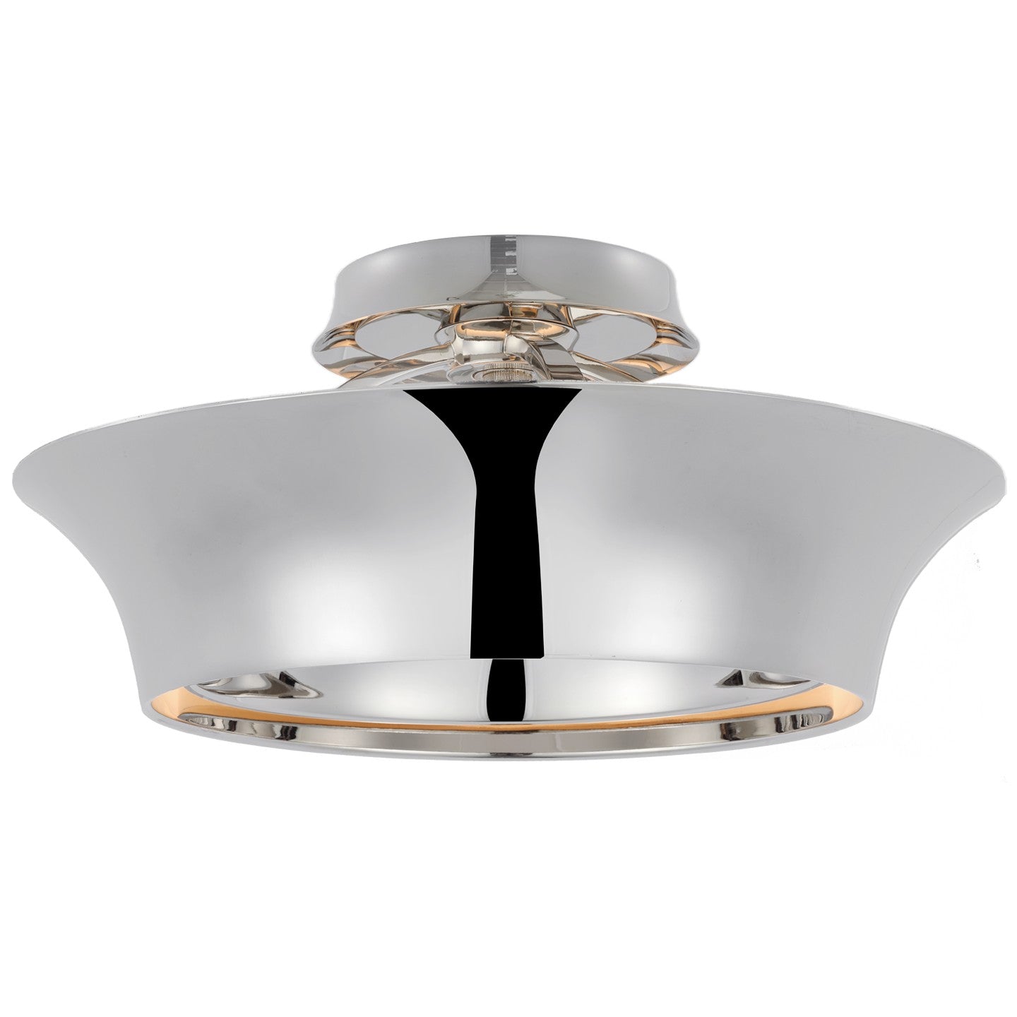 Visual Comfort Signature - TOB 4520PN - LED Semi-Flush Mount - Garland - Polished Nickel