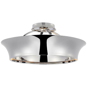 Visual Comfort Signature - TOB 4521PN - LED Semi-Flush Mount - Garland - Polished Nickel