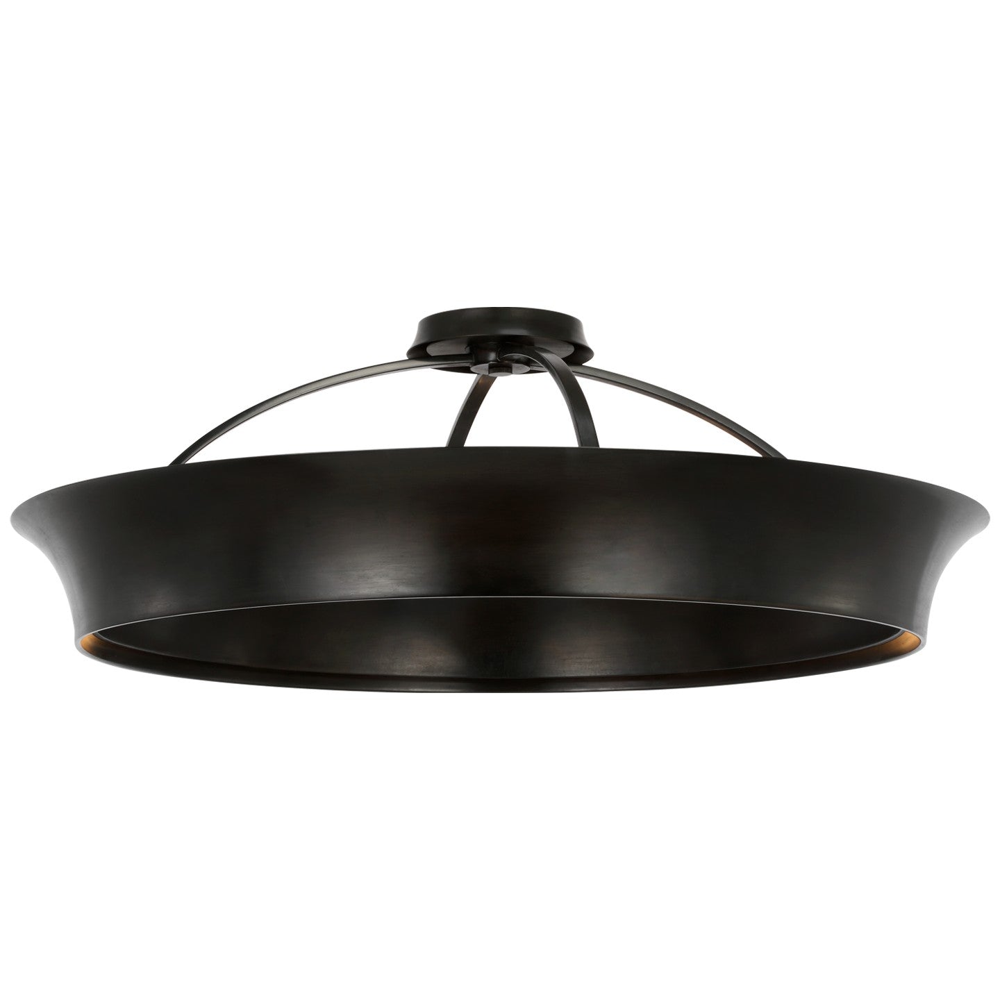 Visual Comfort Signature - TOB 4522AI - LED Flush Mount - Garland - Aged Iron