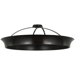 Visual Comfort Signature - TOB 4523AI - LED Flush Mount - Garland - Aged Iron