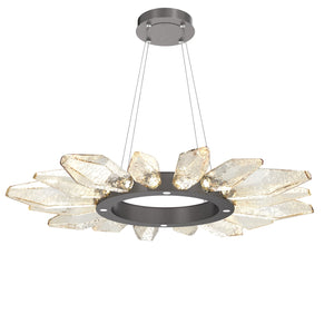 Hammerton Studio - CHB0050-42-GP-CA-CA1-L1 - LED Chandelier - Rock Crystal - Graphite