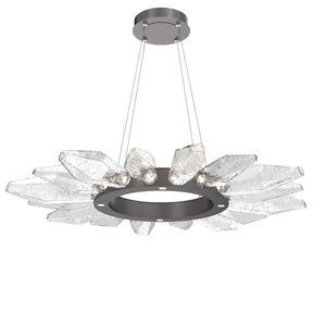 Hammerton Studio - CHB0050-42-GP-CC-CA1-L1 - LED Chandelier - Rock Crystal - Graphite