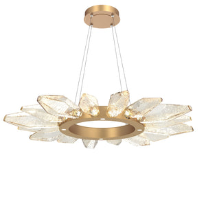 Hammerton Studio - CHB0050-42-NB-CA-CA1-L3 - LED Chandelier - Rock Crystal - Novel Brass