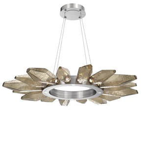 Hammerton Studio - CHB0050-42-SN-CB-CA1-L1 - LED Chandelier - Rock Crystal - Satin Nickel