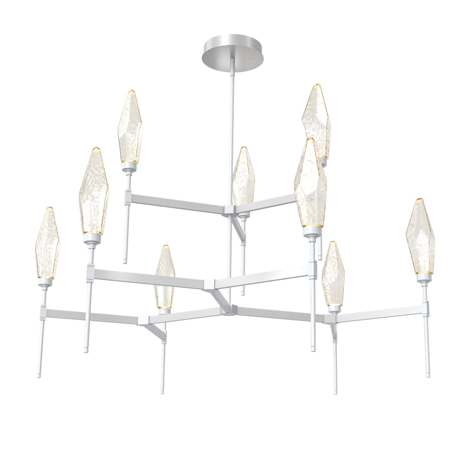 Hammerton Studio - CHB0050-54-CS-CA-001-L1 - LED Chandelier - Rock Crystal - Classic Silver