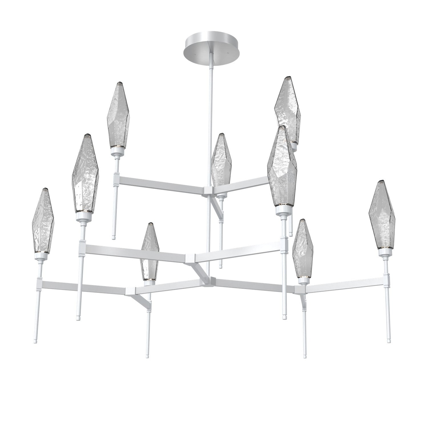 Hammerton Studio - CHB0050-54-CS-CS-001-L1 - LED Chandelier - Rock Crystal - Classic Silver