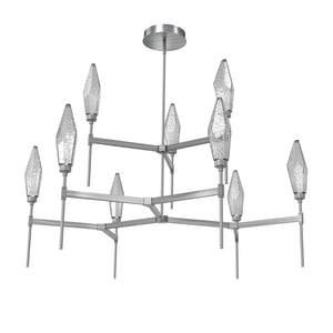 Hammerton Studio - CHB0050-54-GM-CS-001-L3 - LED Chandelier - Rock Crystal - Gunmetal