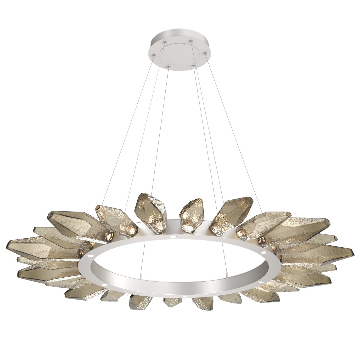 Hammerton Studio - CHB0050-56-BS-CB-CA1-L1 - LED Chandelier - Rock Crystal - Beige Silver