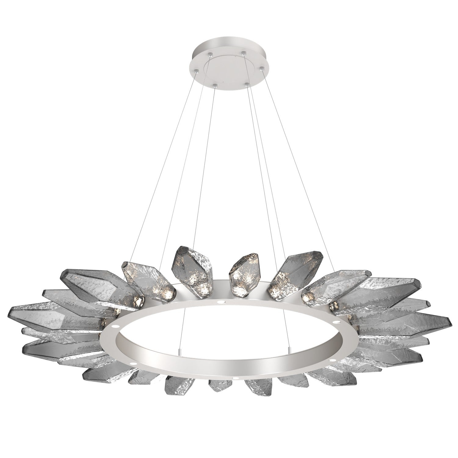 Hammerton Studio - CHB0050-56-BS-CS-CA1-L1 - LED Chandelier - Rock Crystal - Beige Silver