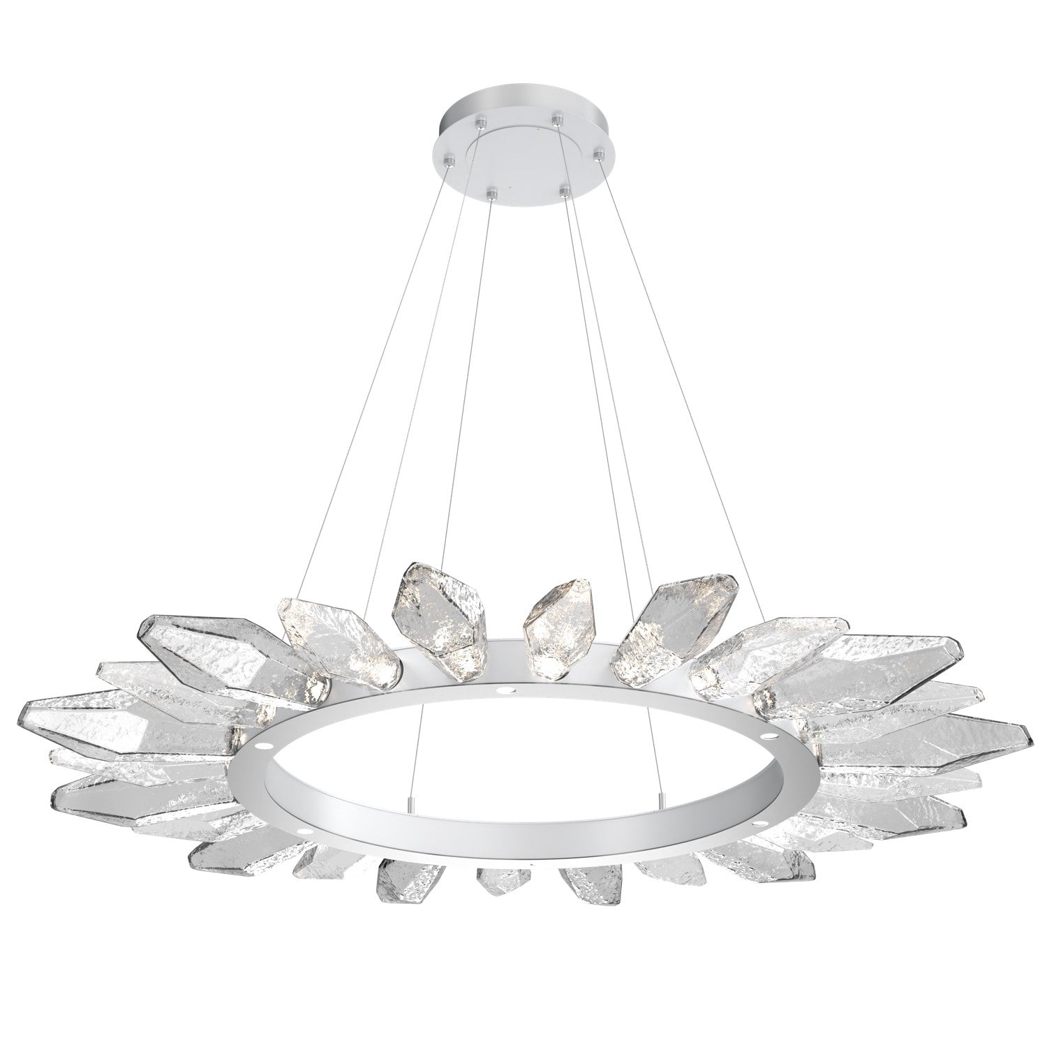 Hammerton Studio - CHB0050-56-CS-CC-CA1-L1 - LED Chandelier - Rock Crystal - Classic Silver