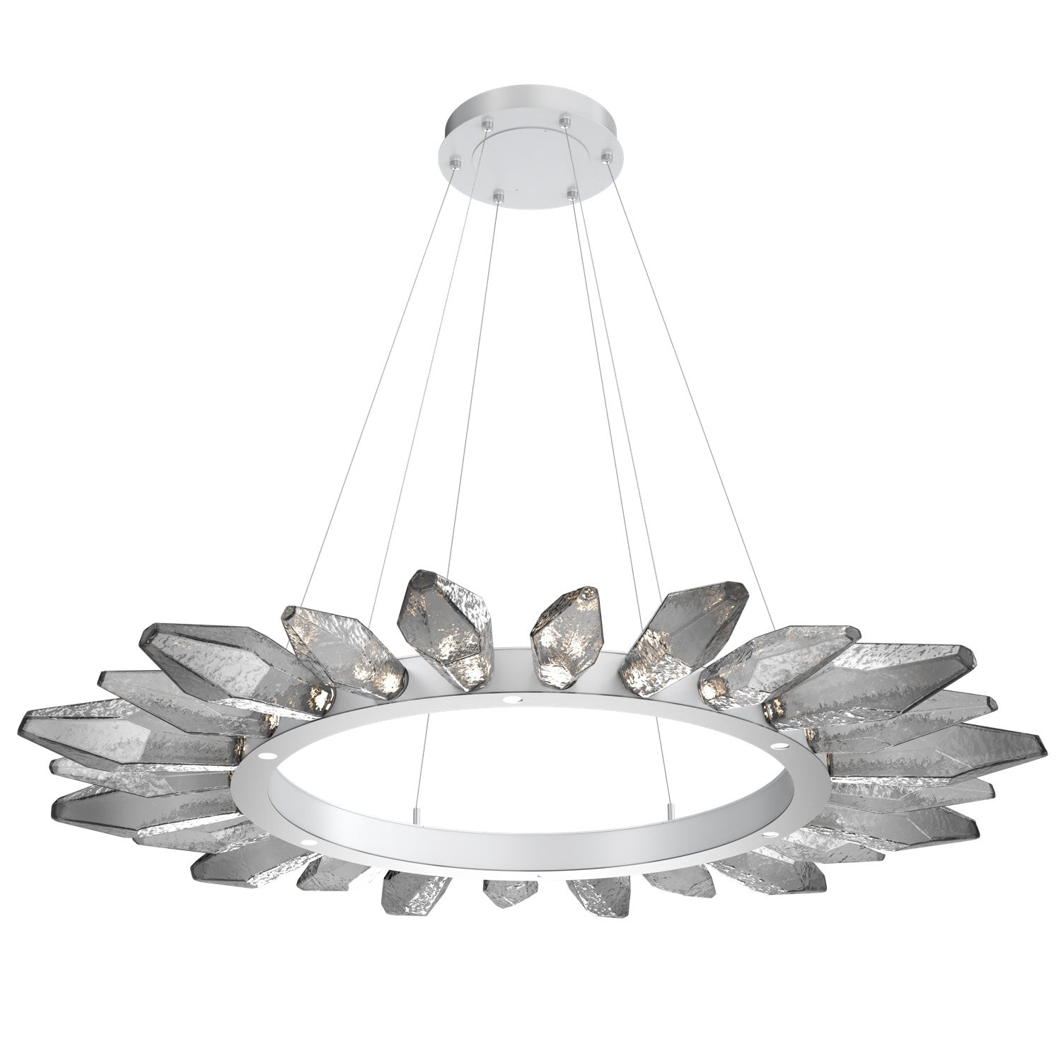 Hammerton Studio - CHB0050-56-CS-CS-CA1-L1 - LED Chandelier - Rock Crystal - Classic Silver