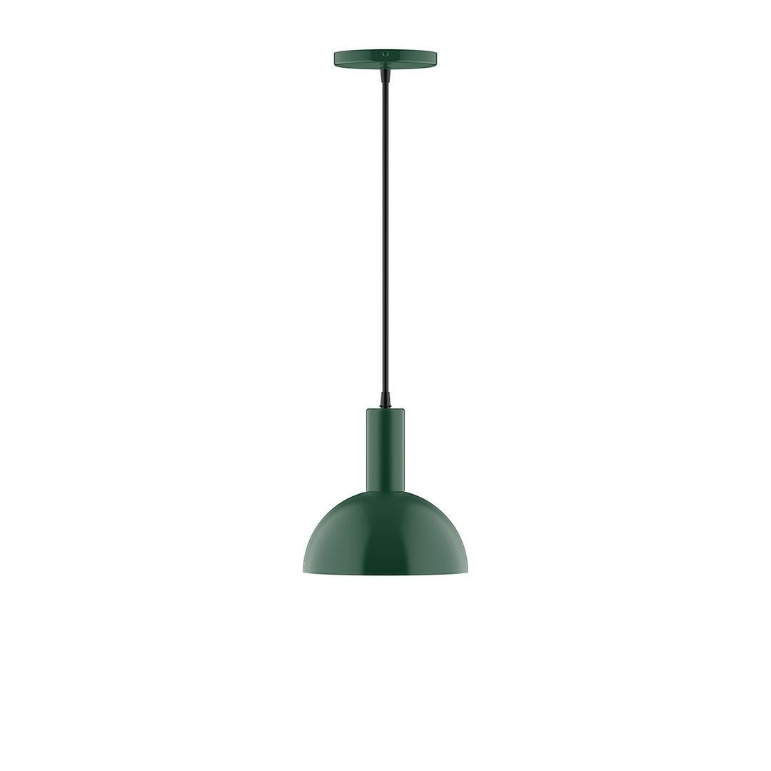 Montclair Light Works - PEBX456-G15-42 - One Light Pendant - Stack - Forest Green