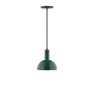 Montclair Light Works - PEBX456-G15-42 - One Light Pendant - Stack - Forest Green