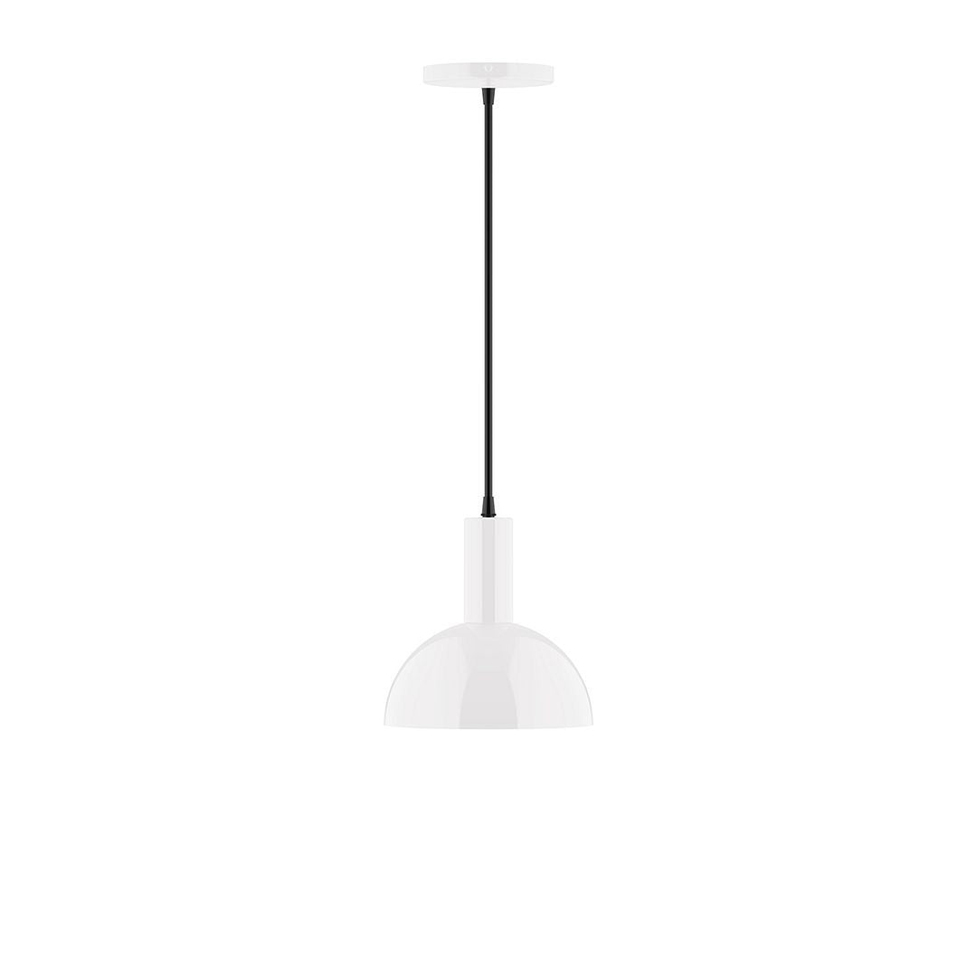 Montclair Light Works - PEBX456-G15-44 - One Light Pendant - Stack - White