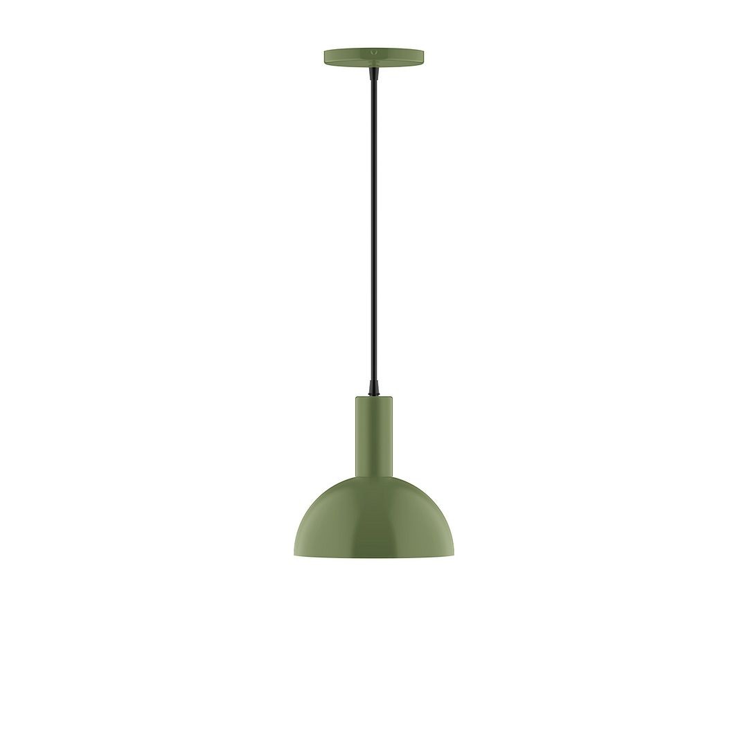 Montclair Light Works - PEBX456-G15-22-C02 - One Light Pendant - Stack - Fern Green