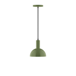 Montclair Light Works - PEBX456-G15-22-C02 - One Light Pendant - Stack - Fern Green