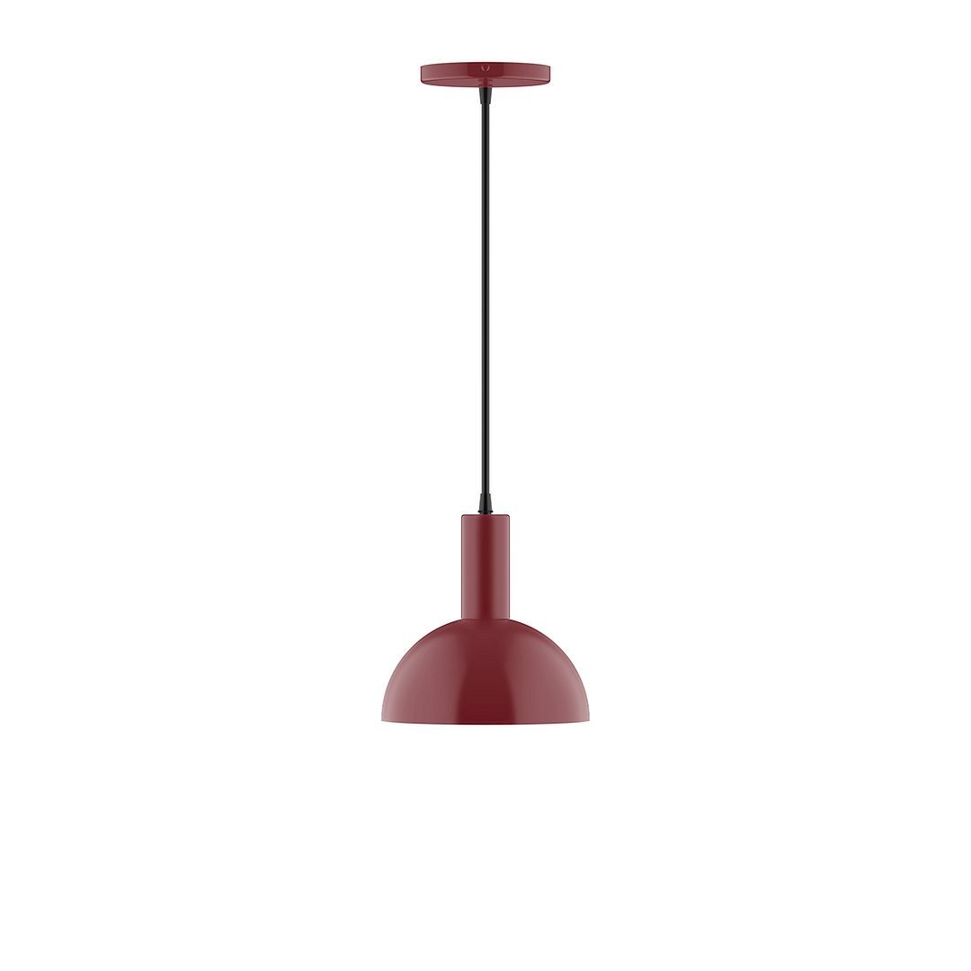 Montclair Light Works - PEBX456-55-C04 - One Light Pendant - Stack - Barn Red