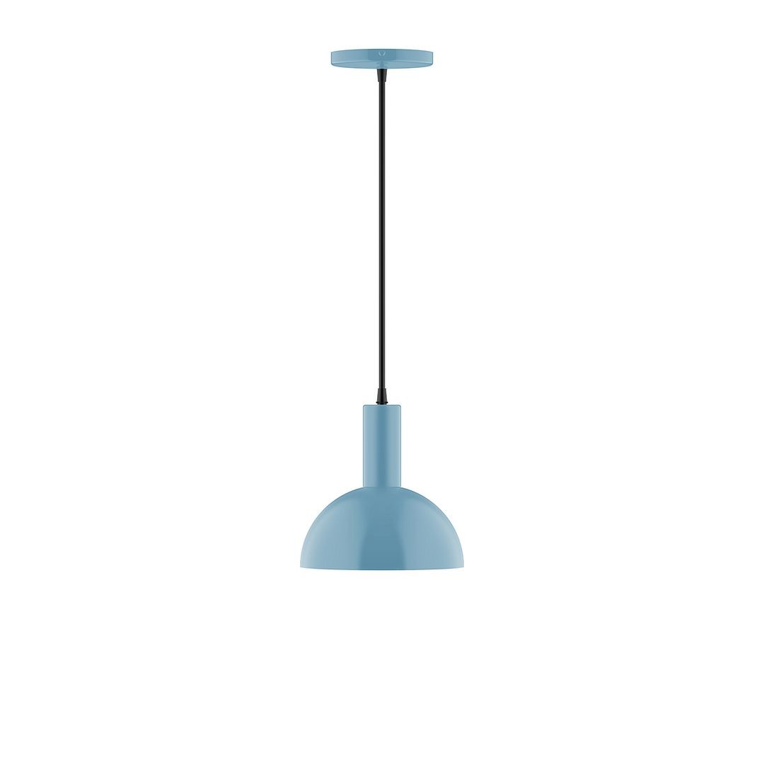 Montclair Light Works - PEBX456-54-C01 - One Light Pendant - Stack - Light Blue