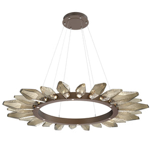 Hammerton Studio - CHB0050-56-FB-CB-CA1-L1 - LED Chandelier - Rock Crystal - Flat Bronze